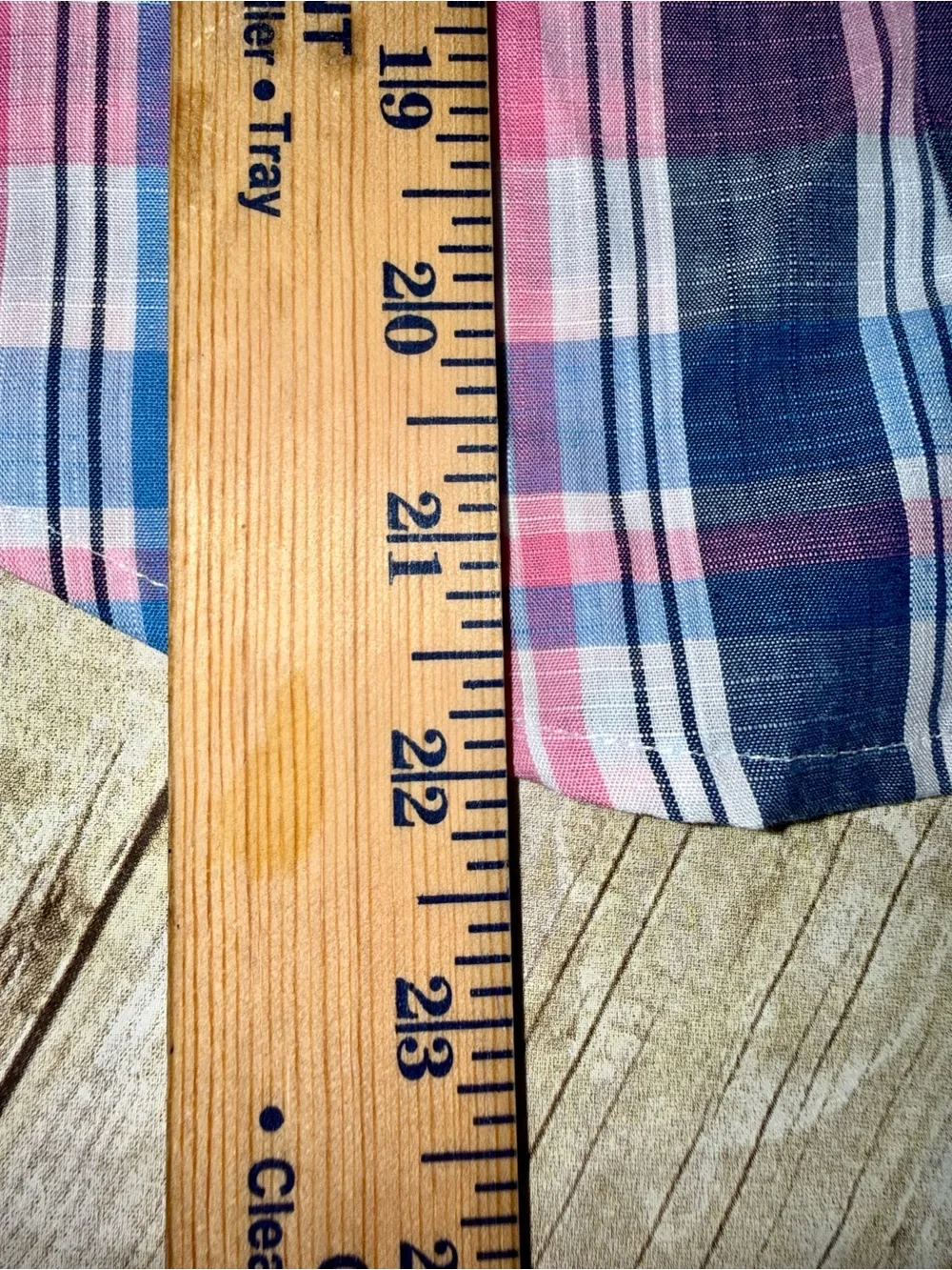 Izod Blue & Pink Plaid Long-Sleeve Button-Down Shirt